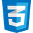 CSS3 logo